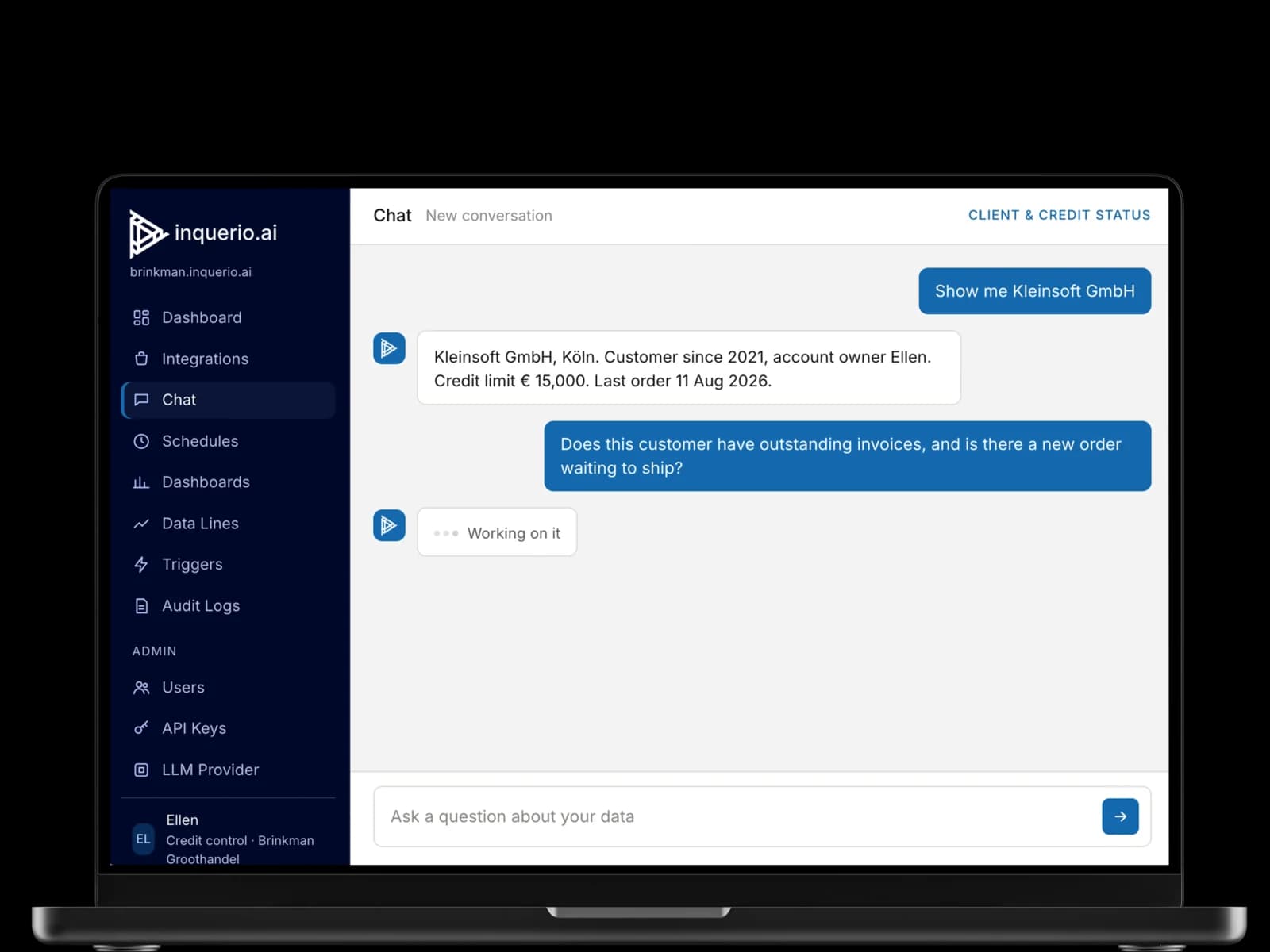 AI-powered features that connect all your business systems